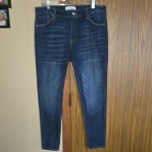 KanCan Women's Dark Blue Slim Jeans